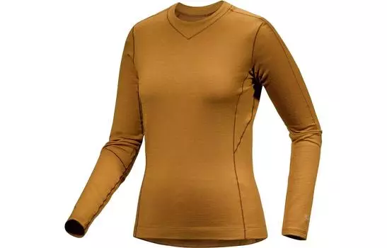 Женская футболка Arcteryx, цвет Brown