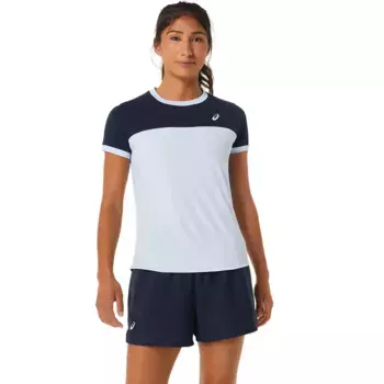 Женская футболка Asics Court, синий/темно-синий