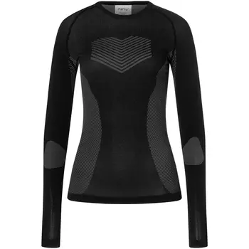 Женская футболка Atka с длинным рукавом Meru, черный