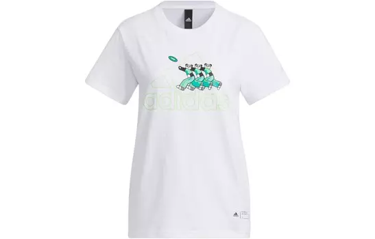 Женская футболка Badge Of Sport белая Adidas