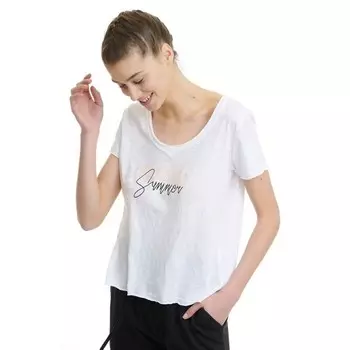 Женская футболка бдтк Body Talk, белый