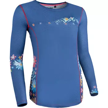 Женская футболка Be Happy с длинными рукавами FreiSein, синий