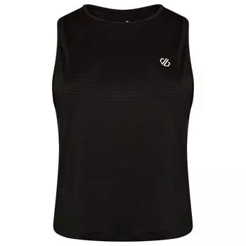 Женская футболка без рукавов Meditate, черная DARE 2B, цвет negro