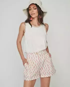 Женская футболка без рукавов с металлическими деталями & Me Unlimited, цвет Crudo