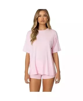 Женская футболка Bf Over d Edikted, розовый