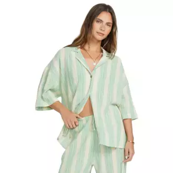 Женская футболка Billabong Beach Side, зеленый