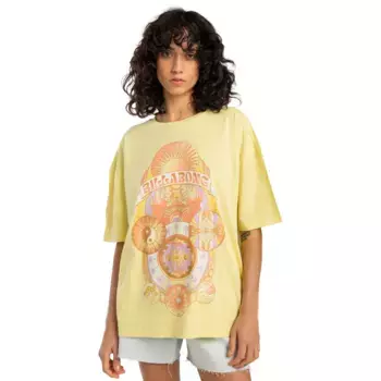 Женская футболка Billabong Surf Mandala, желтый