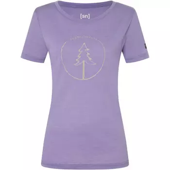 Женская футболка Bubble Tree Super.Natural, фиолетовый