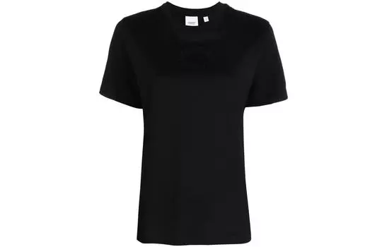 Женская футболка Burberry, цвет Black