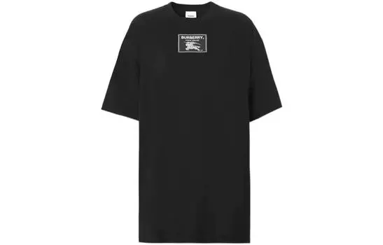 Женская футболка Burberry, цвет Black