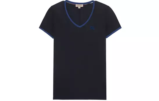 Женская футболка Burberry, цвет Black