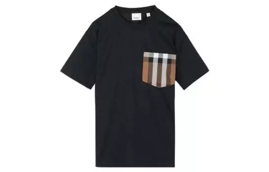 Женская футболка Burberry, цвет Black