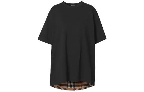 Женская футболка Burberry, цвет Black