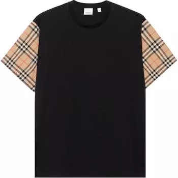 Женская футболка Burberry, цвет Black