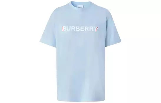 Женская футболка Burberry, цвет Blue