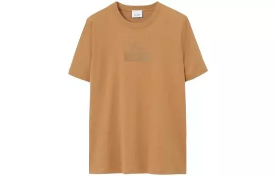 Женская футболка Burberry, цвет Camel