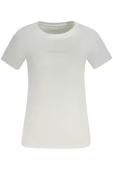 Женская футболка Calvin Klein хлопковая с логотипом, белый