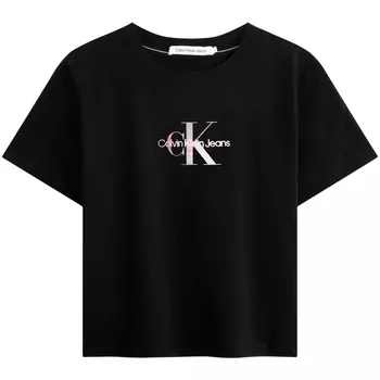 Женская футболка CALVIN KLEIN SS24, YAF-Moon White