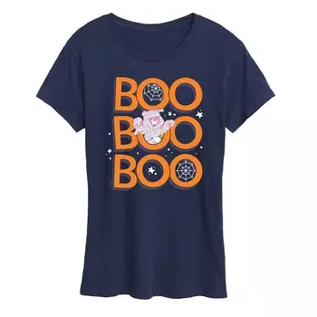 Женская футболка Care Bears Boo Mummy Halloween с рисунком Licensed Character, темно-синий