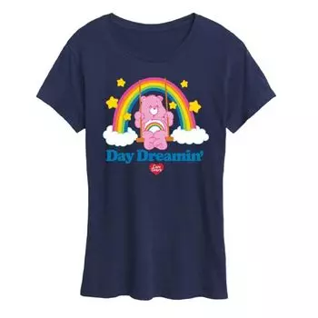 Женская футболка Care Bears с принтом "Мечтательная" Licensed Character, синий