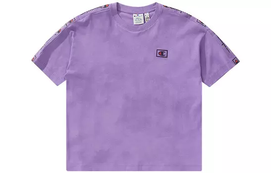 Женская футболка Champion, цвет Black tie-dye