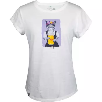 Женская футболка Cheers, Meowth Bavarian Caps, белый