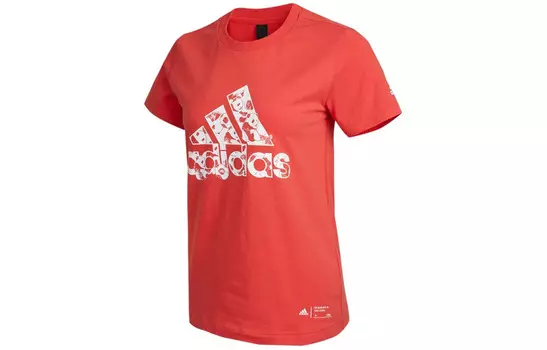 Женская футболка China, красная Adidas