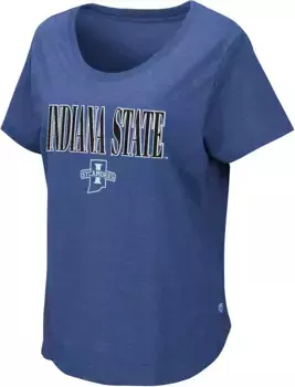 Женская футболка Colosseum Indiana State Sycamores Royal