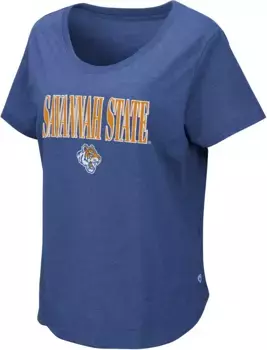Женская футболка Colosseum Savannah State Tigers Royal