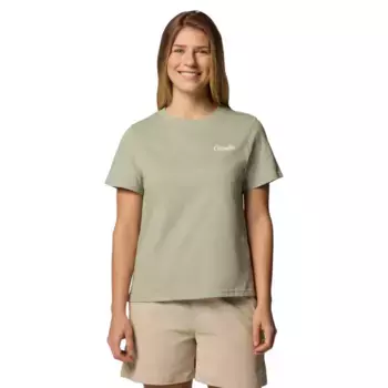 Женская футболка Columbia Rolling Bend, зеленый