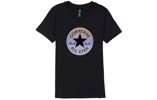 Женская футболка Converse, цвет Black