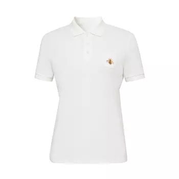 Женская футболка Deep Breath с вышивкой пчелы, черный