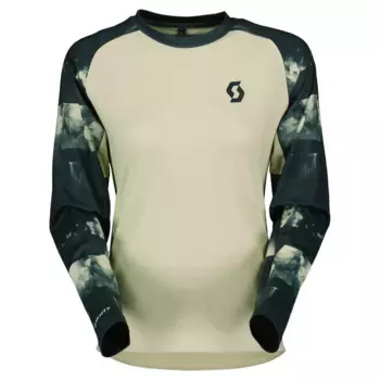 Женская футболка для бега TRAIL STORM Scott, натуральный