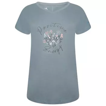 Женская футболка для фитнеса с коротким рукавом Moments II - синяя DARE 2B, стальной синий