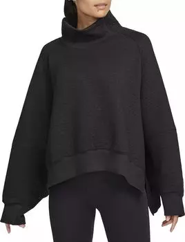 Женская футболка для йоги Nike Therma-FIT, черный