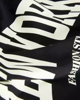 Женская футболка для колледжа Jack & Jones, черный