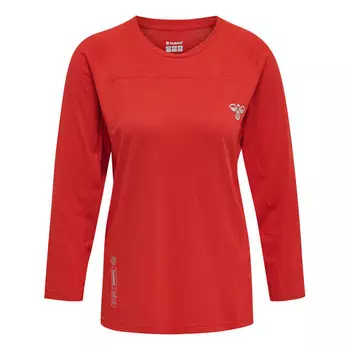 Женская футболка для мультиспорта Hmlgg12 Training Tee с технологией Beecool HUMMEL, цвет rot