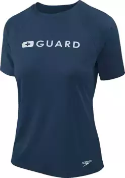 Женская футболка для плавания Speedo Guard, цвет Speedo Navy