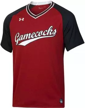 Женская футболка для софтбола Under Armour South Carolina Gamecocks Garnet Replica