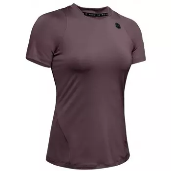 Женская футболка для тренировок и зала Rush с короткими рукавами 1332468 057 Under Armour, серый