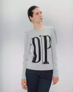 Женская футболка DP Carolina Dolores Promesas, серый