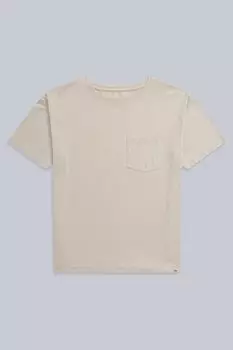 Женская футболка Елена из натурального хлопка Animal, бежевый