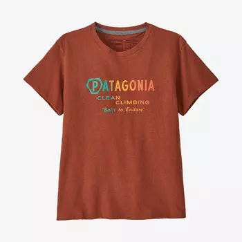 Женская футболка Endure Hex Responsibili Patagonia, цвет Quartz Coral