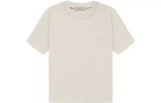 Женская футболка Fear of God Essentials, Пшеница