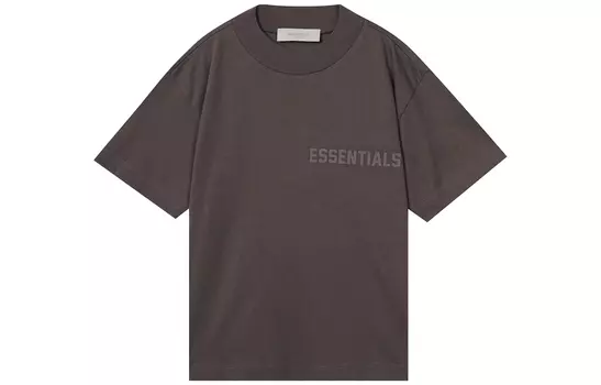 Женская футболка Fear of God Essentials, Темно фиолетовый