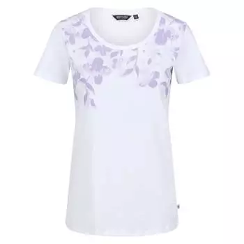 Женская футболка filandra vi с цветочным принтом Regatta, белый