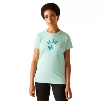 Женская футболка FingalIX Regatta, синий/зеленый