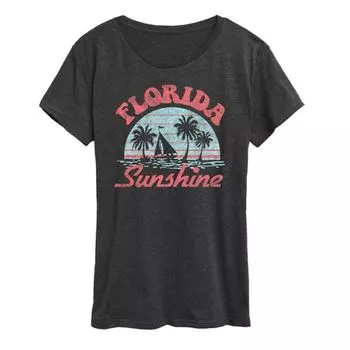Женская футболка Florida Sunshine с принтом Unbranded, серый