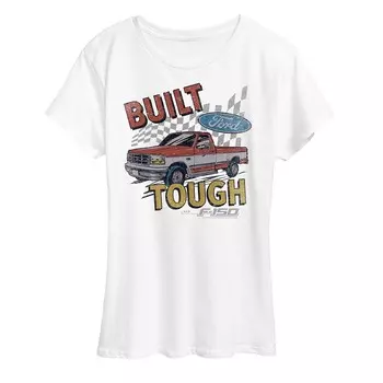 Женская футболка Ford с графическим рисунком Ford Tough Vintage F150 Licensed Character, белый