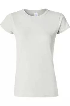 Женская футболка Gildan Softstyle, белый